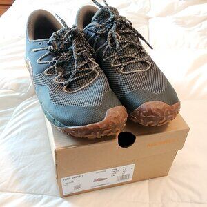 MERRELL TRAIL GLOVE 7 Pine/Gum Outdoor/Water Sneaker 9 Med